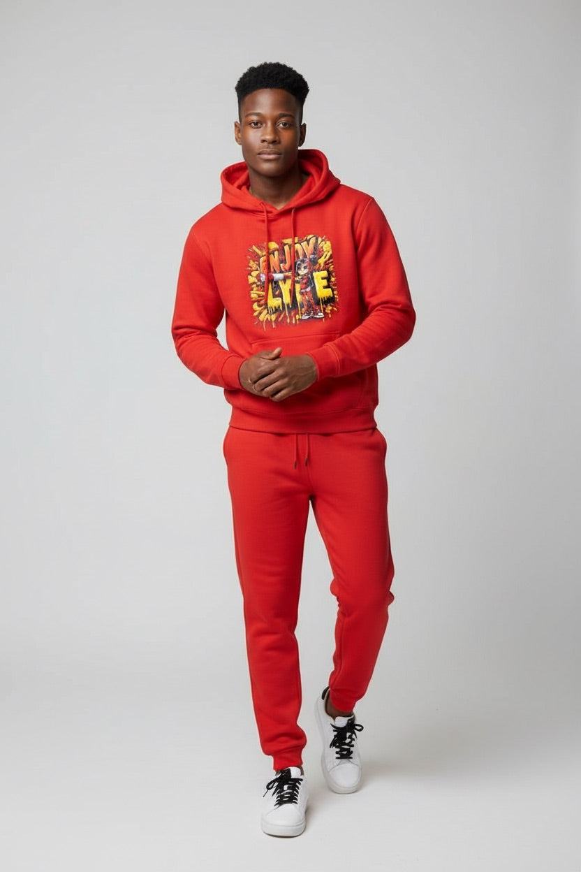 Mens  Hoodie Jogger Set
